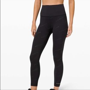 Lululemon Wunder Train HR 25” Logo Special Edition